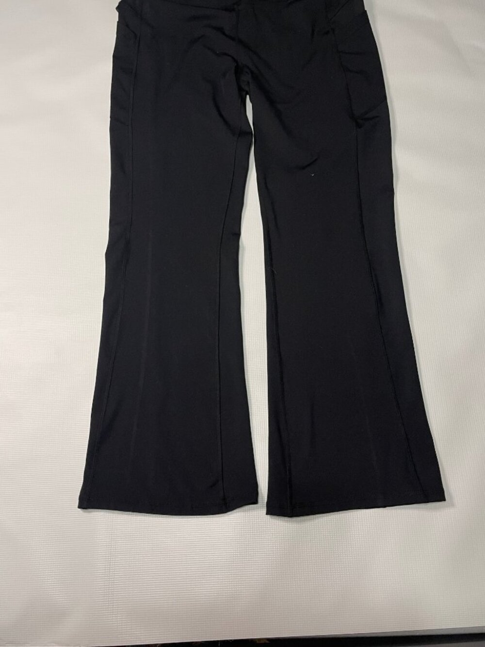 BSP Better Sports Performance Flare Leg Leggings, Black, Size XL - Picture 2 of 8